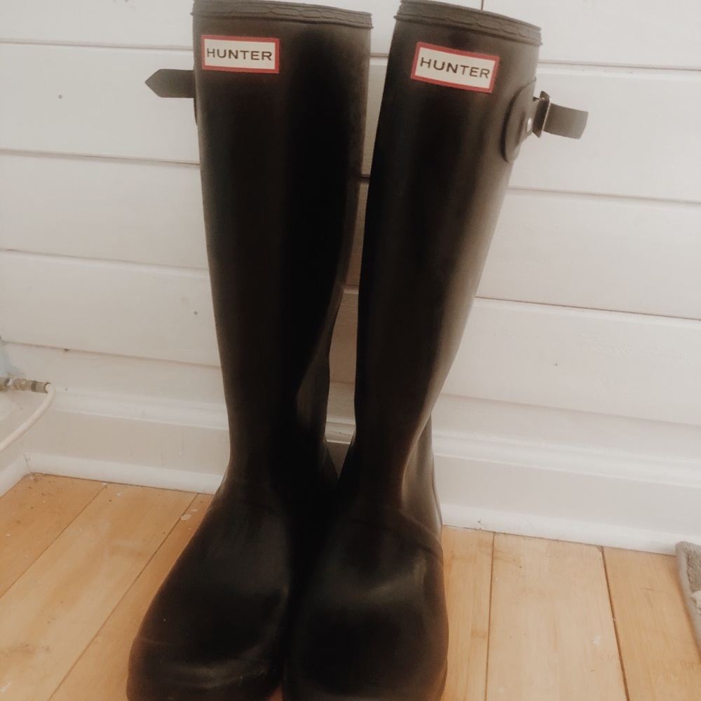 Black Hunter Boots